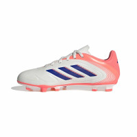 adidas Copa Pure III Club Grass/Artificial Grass Football Boots (MG) Kids Off White Blue Pink