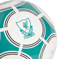 adidas Liverpool Mini Voetbal Maat 1 Wit Groen Zwart