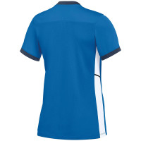 VV Schoonhoven Trainingsshirt Dames Blauw Donkerblauw Wit