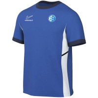VV Schoonhoven Trainingsshirt Junior Blauw Donkerblauw Wit