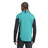 adidas Liverpool Trainingspak 1/4-Zip Europees 2025-2026 Groen Zwart Wit