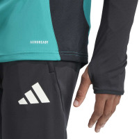 adidas Liverpool Trainingspak 1/4-Zip Europees 2025-2026 Groen Zwart Wit