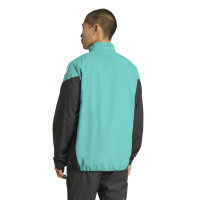 adidas Liverpool Presentation European Training Jacket 2025-2026 Green White Black