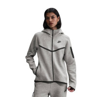 Nike Sportswear Tech Fleece Vest Dames Donkergrijs Zwart