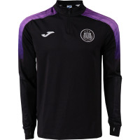 Joma RSC Anderlecht Tracksuit 1/4-Zip 2025-2026 Black Purple