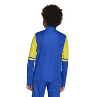 adidas Squadra 25 Tracksuit 1/4-Zip Kids Blue Yellow Dark Blue
