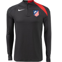 Nike Atletico Madrid Strike Tracksuit 1/4-Zip 2025-2026 Grey Black Red White
