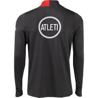 Nike Atletico Madrid Strike Trainingstrui 1/4-Zip 2025-2026 Grijs Rood Wit