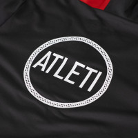 Nike Atletico Madrid Strike Trainingstrui 1/4-Zip 2025-2026 Grijs Rood Wit