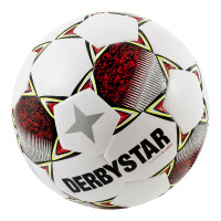 Derbystar Classic Super Light II Football 4 x 3 Panels White Red Yellow