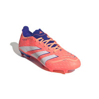 adidas Predator League Gras / Kunstgras Voetbalschoenen (MG) Oranje Wit Blauw