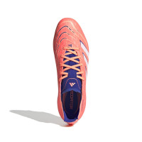 adidas Predator League Gras / Kunstgras Voetbalschoenen (MG) Oranje Wit Blauw