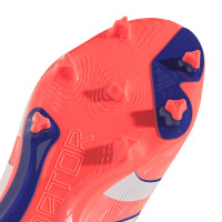 adidas Predator League Gras / Kunstgras Voetbalschoenen (MG) Oranje Wit Blauw