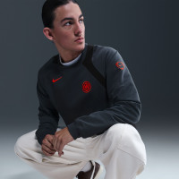 Nike Inter Milan Total 90 Trainingspak 2025-2026 Donkerblauw Oranjeroze