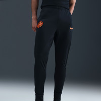 Nike Inter Milan Strike Full-Zip Tracksuit 2025-2026 Black Dark Blue Orange