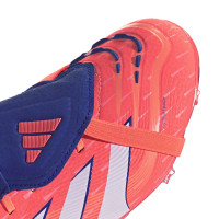 adidas Predator Elite FT Gras Voetbalschoenen (FG) Kids Oranje Wit Blauw
