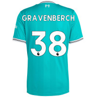 adidas Liverpool Gravenberch 38 Third Shirt 2025-2026