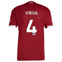 adidas Liverpool Virgil 4 Thuisshirt Authentic 2025-2026