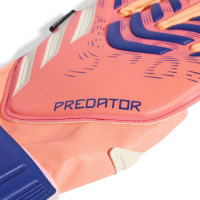 adidas Predator Match Fingersave Keepershandschoenen Kids Oranje Wit Blauw