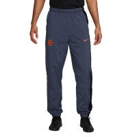 Nike Inter Milan Total 90 Trainingspak 2025-2026 Donkerblauw Oranjeroze