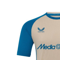 Castore Feyenoord Pre-Match Trainingsset 2025-2026 Donkerblauw Grijs