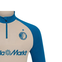 Castore Feyenoord Pre-Match Training sweater 1/4-Zip 2025-2026 Dark Blue Grey