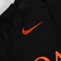Nike Inter Milan Strike Trainingspak 1/4-Zip 2025-2026 Zwart Donkerblauw Oranje