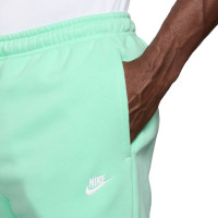 Nike Sportswear Club Fleece Joggingbroek Mintgroen Wit