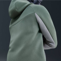 Nike Tech Fleece Sportswear Vest Donkergroen Beige Zwart