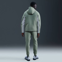 Nike Tech Fleece Sportswear Vest Donkergroen Beige Zwart