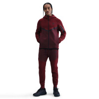 Nike Tech Fleece Sportswear Vest Dark Red Black