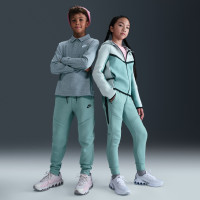 Nike Tech Fleece Sportswear Joggingbroek Kids Groen Zwart
