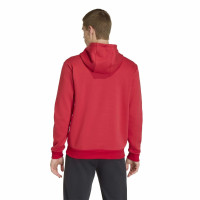adidas Entrada 26 Hoodie Rood Wit