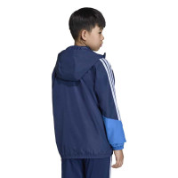 adidas Tiro 26 Competition Allweather Jack Kids Donkerblauw Blauw