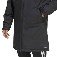 adidas Tiro 26 Long Winter Jacket Black White