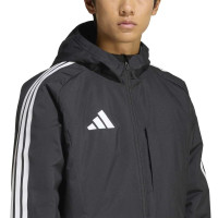 adidas Tiro 26 Long Winter Jacket Black White