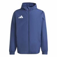 adidas Entrada 26 Allweather Training Jacket Dark Blue White