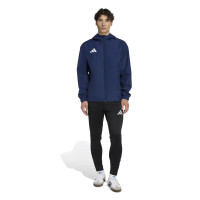 adidas Entrada 26 Allweather Training Jacket Dark Blue White