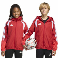 adidas Tiro 26 Competition Allweather Jacket Kids Red White