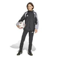 adidas Tiro 26 Competition Allweather Jacket Kids Black Grey