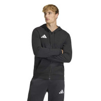 adidas Entrada 26 Sweatsuit Full-Zip Vest Black White