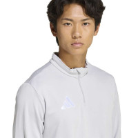 adidas Entrada 26 Trainingspak 1/4-Zip Grijs Zwart