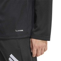 adidas Entrada 26 Tracksuit 1/4-Zip Black White