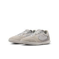 Nike Streetgato Kids Street Football Shoes Grey Silver