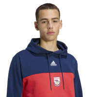 adidas Arsenal Hoodie 1992-1994 Rood Blauw