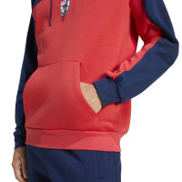 adidas Arsenal Hoodie 1992-1994 Rood Blauw