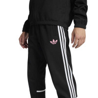 adidas Juventus Lifestyler Full-Zip Tracksuit Black White Pink