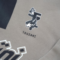 Touzani Chagoi Maruten Crew Trainingspak Kids Beige Zwart