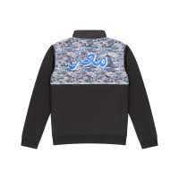 Touzani Damascus Alpine Trainingspak Full-Zip Kids Zwart Blauw Wit