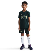 Nike Kylian Mbappé Academy Kids Training Shirt Dark Green Light Green